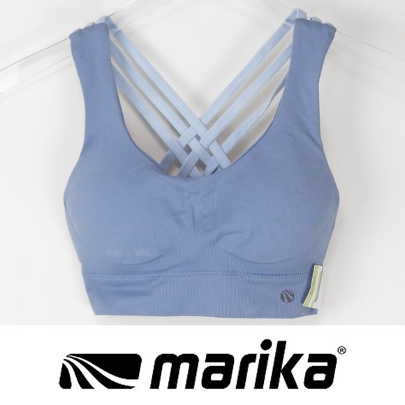 Marika Other - Marika Sport Bra Criss Cross Back Seamless NWT